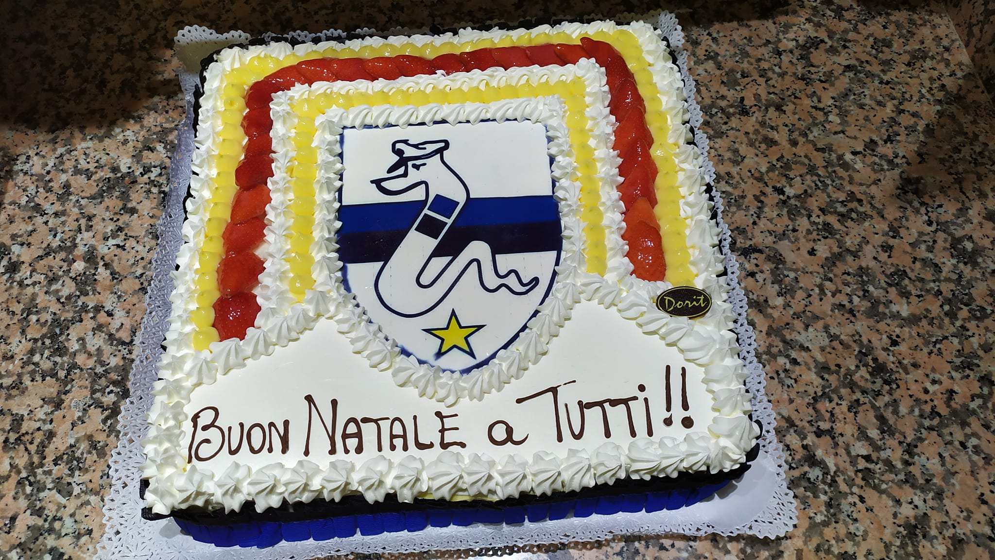 Inter Club - Vigili di Milano - Torta di Natale